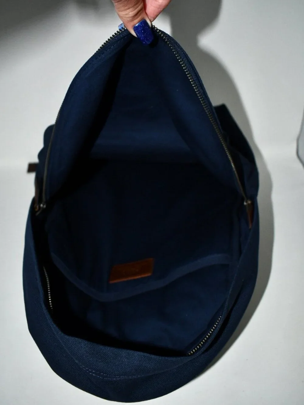 Polo Ralph Lauren Polo Bear Canvas Backpack in Newport Navy #405P08097001 NWT